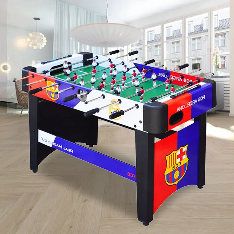 2024 Table Soccer Table Kids Games Entertainment Hot Selling Soccer Table, Indoor Wooden Football Match