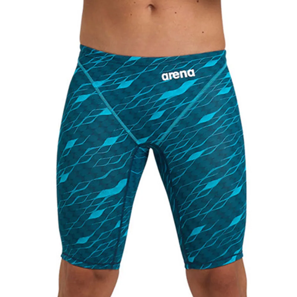 2023 Men Swimwear Jammer Surf Shorts Breathable Swimming Training Sports Trunks New Summer Quick Dry Diving Surfing Beach Tights