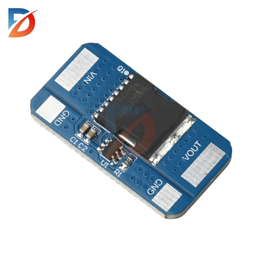 10A Ideal Diode Module 5-30V Anti-Backflow Dedicated Chip Simulates Ideal Diode Rectifier 0.05V Ultra-Low Voltage Drop Module