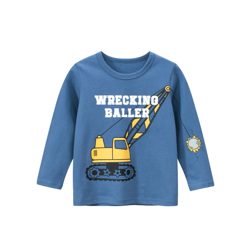 

Children's wear autumn new male render han edition children long-sleeved T-shirt unlined upper garment of baby clothes