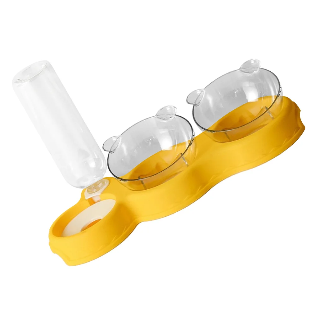 

Multifunction Automatic Water Feeder Cat Bowl Dish for Cats Plastic and Food Dispenser Supply