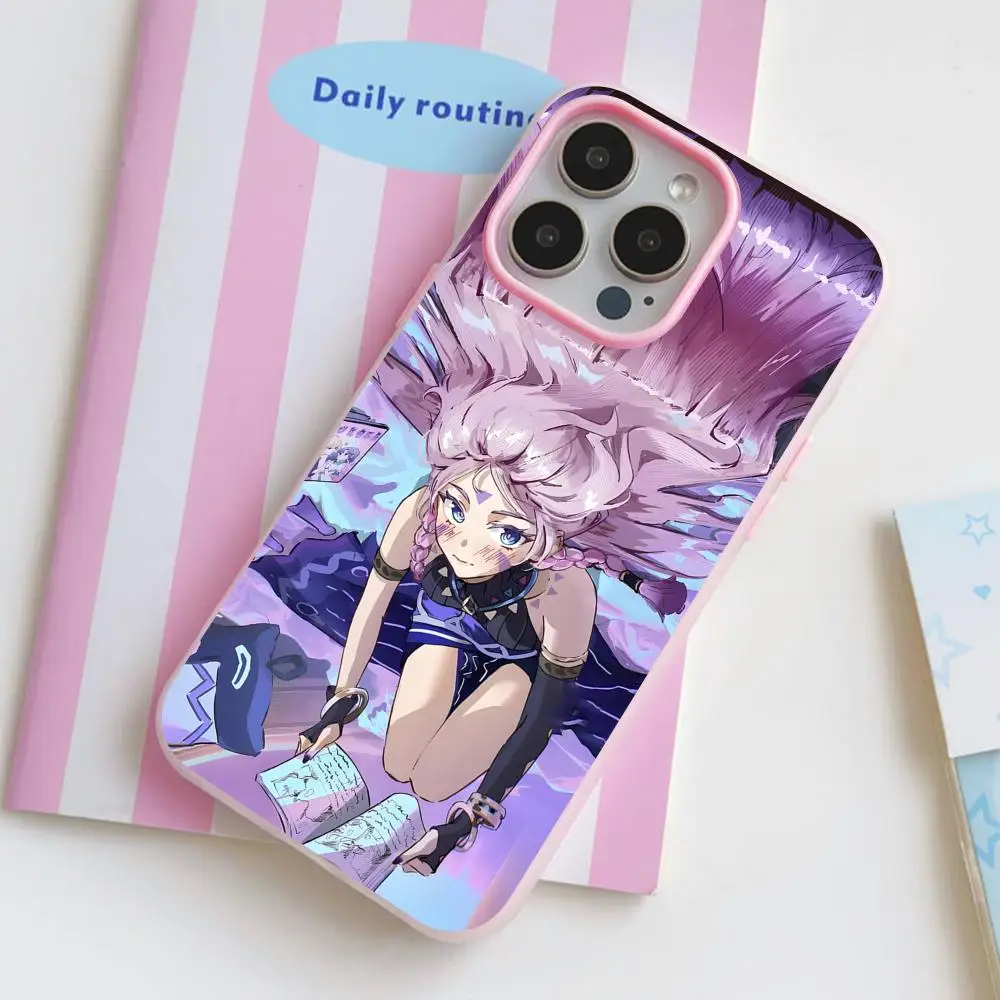 

Чехол для телефона Game GI Citlali Jelly Double layer Pink для iPhone 17 16 15 14 13 12 11 Air Pro Max Plus, защитный