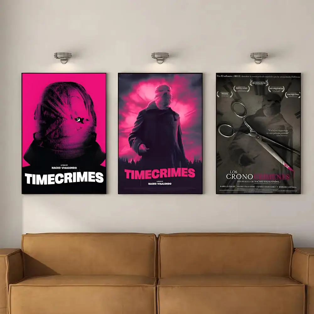 Moive T-Timecrimes Poster High Quality Wall Art For Home Bedroom Living Hallway Perfect Gift