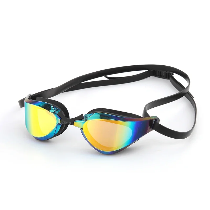 Dual Strap Men/Women Unisex Adult Racing Swim Goggles Mirrored Lens Anti-Fog Waterproof No Leak Comfortable Racing Swim Goggles