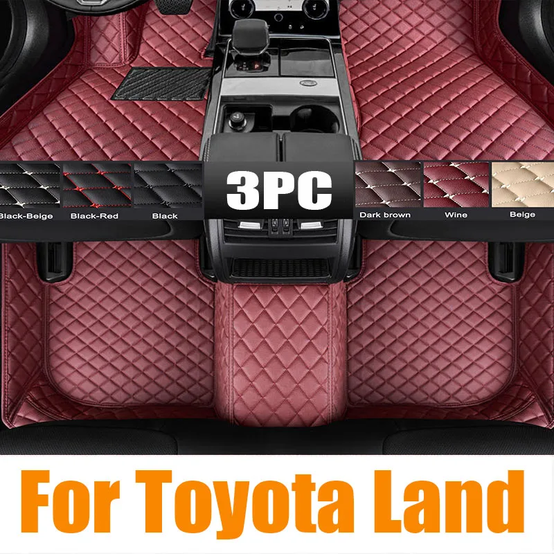 

3D TPE LHD RHD Floor Car Mat For Toyota Land Cruiser 200 LC200 FJ200 Car Floor Liner Tray Foot Pad Carpet Mats Auto Accessories