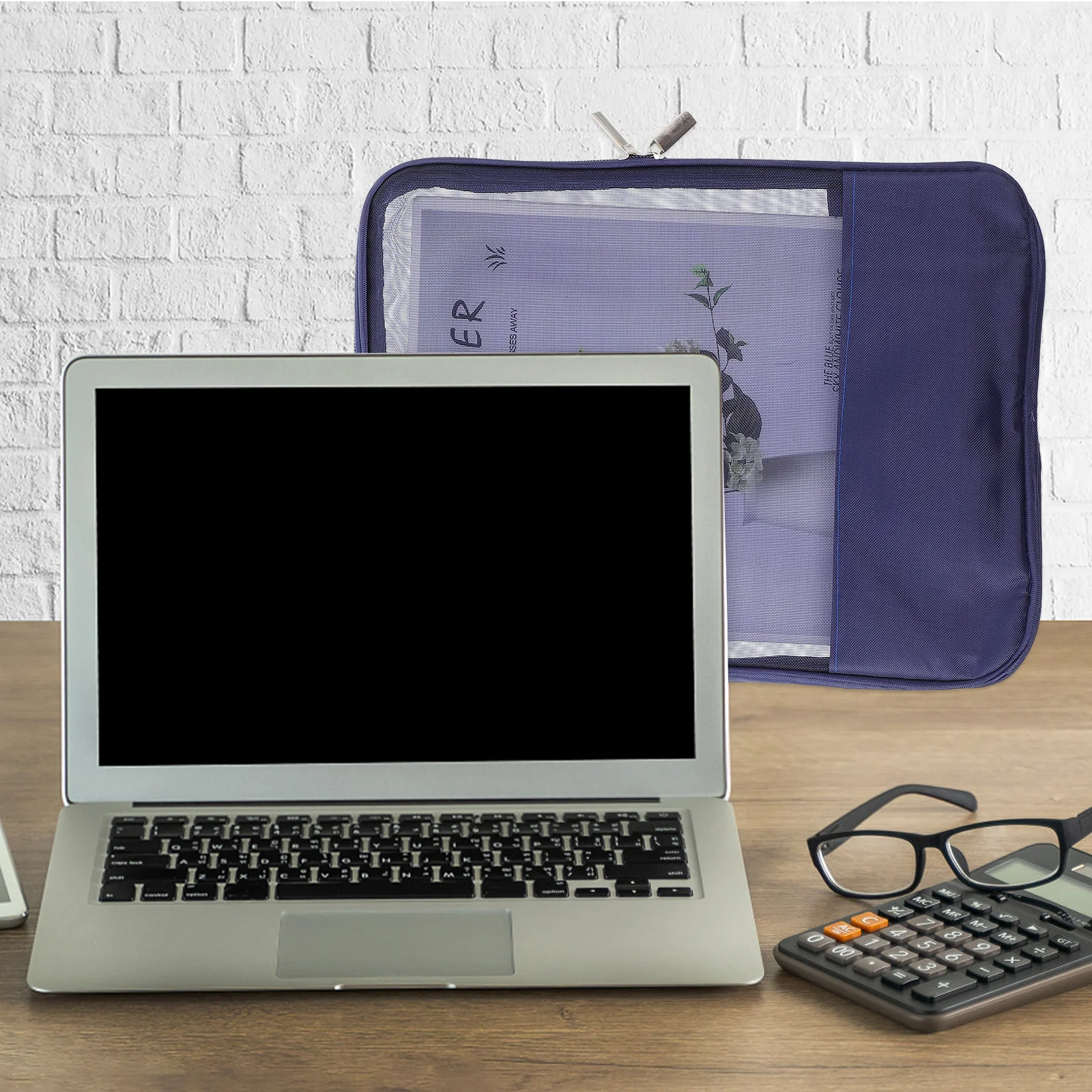 Bolsa de almacenamiento de archivos, bolsa organizadora de documentos, resistente al agua, uso en viajes de negocios, organizador de archivos, bolsa de papel, soporte para billetes, 2 uds.