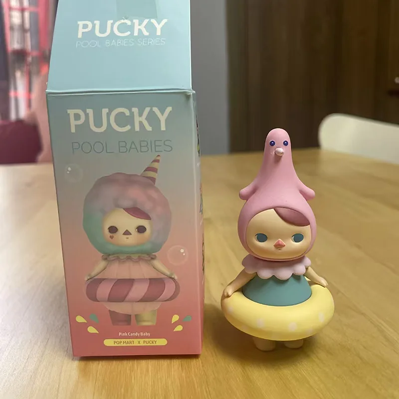 

POP MART Pucky Pool Bobies Circle Series Blind Box Mystery Box Doll Cute Anime Guess Bag Toys Desktop