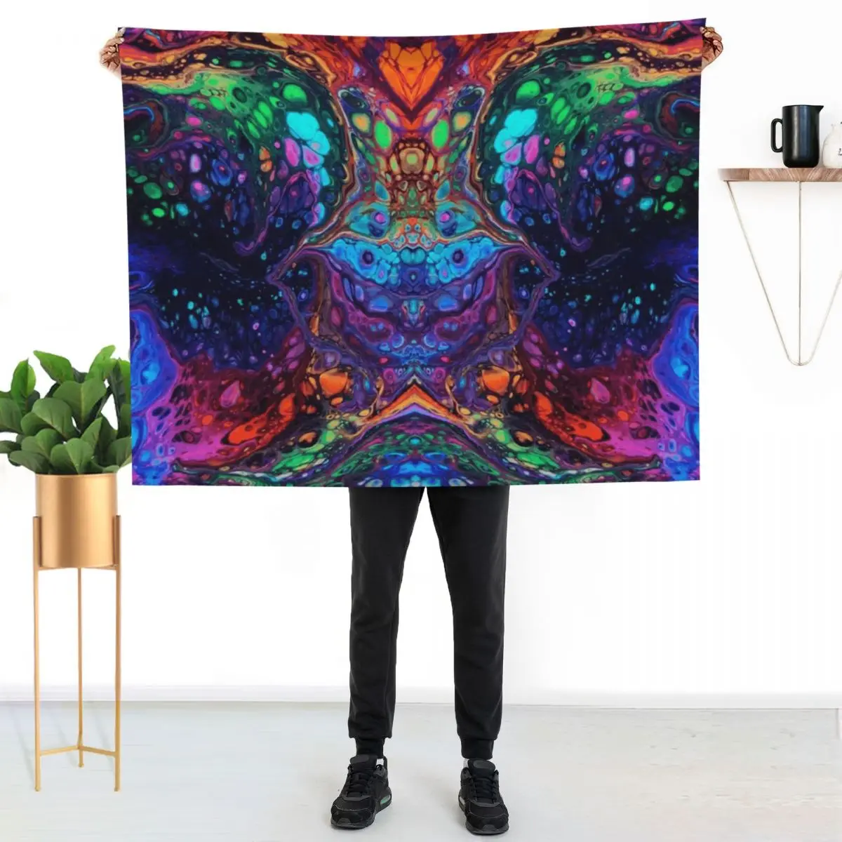 Secret Sanctuary by Superfluidsoul Studio Throw Blanket Bed linens Stuffeds Thermals For Travel Cute Baby funny gift Blankets
