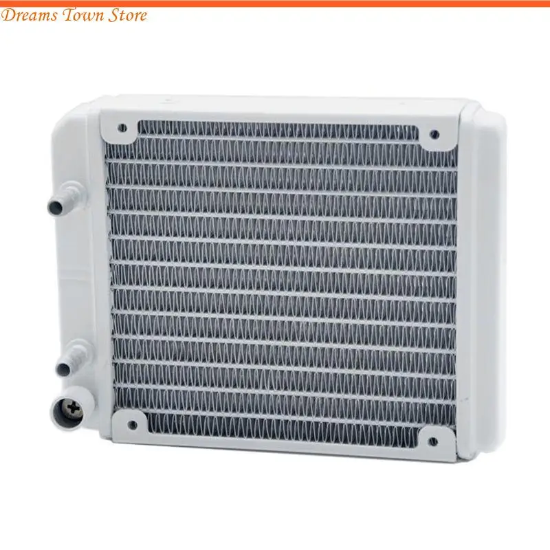 HX6A DIY Liquid Cooling System High-Density Fins 12 Row Aluminum Tubes Radiator 120mm