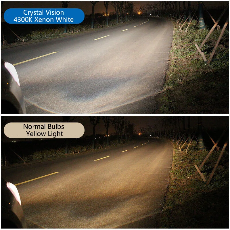فيليبس H1 H4 H7 H11 CrystalVision HB3 HB4 9005 9006 سيارة الهالوجين العلوي الضباب الخفيف 12 فولت 4300 كيلو زينون الأبيض لمبة + 2x T10 W5W
