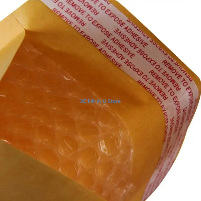 G8TA 10 PCS Kraft Bubble Mailers Mails Pedded Mailing Tags giấy vận chuyển phong bì