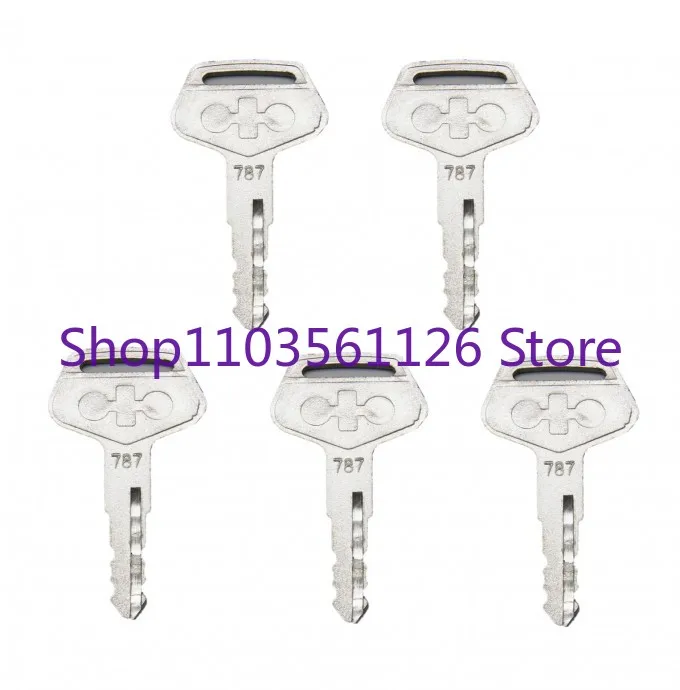 

5Keys For Komatsu 787 Kalmar For Sakai Dressta Heavy Equipment Ignition Start Starter Free Shipping
