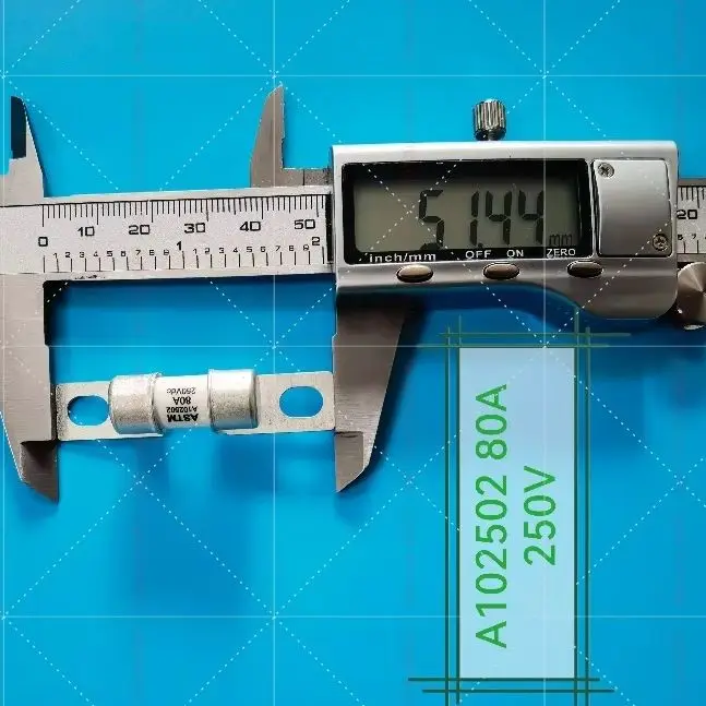 ASTM A102502 New Energy High Voltage Fuse 30A‑100A 200V 250V