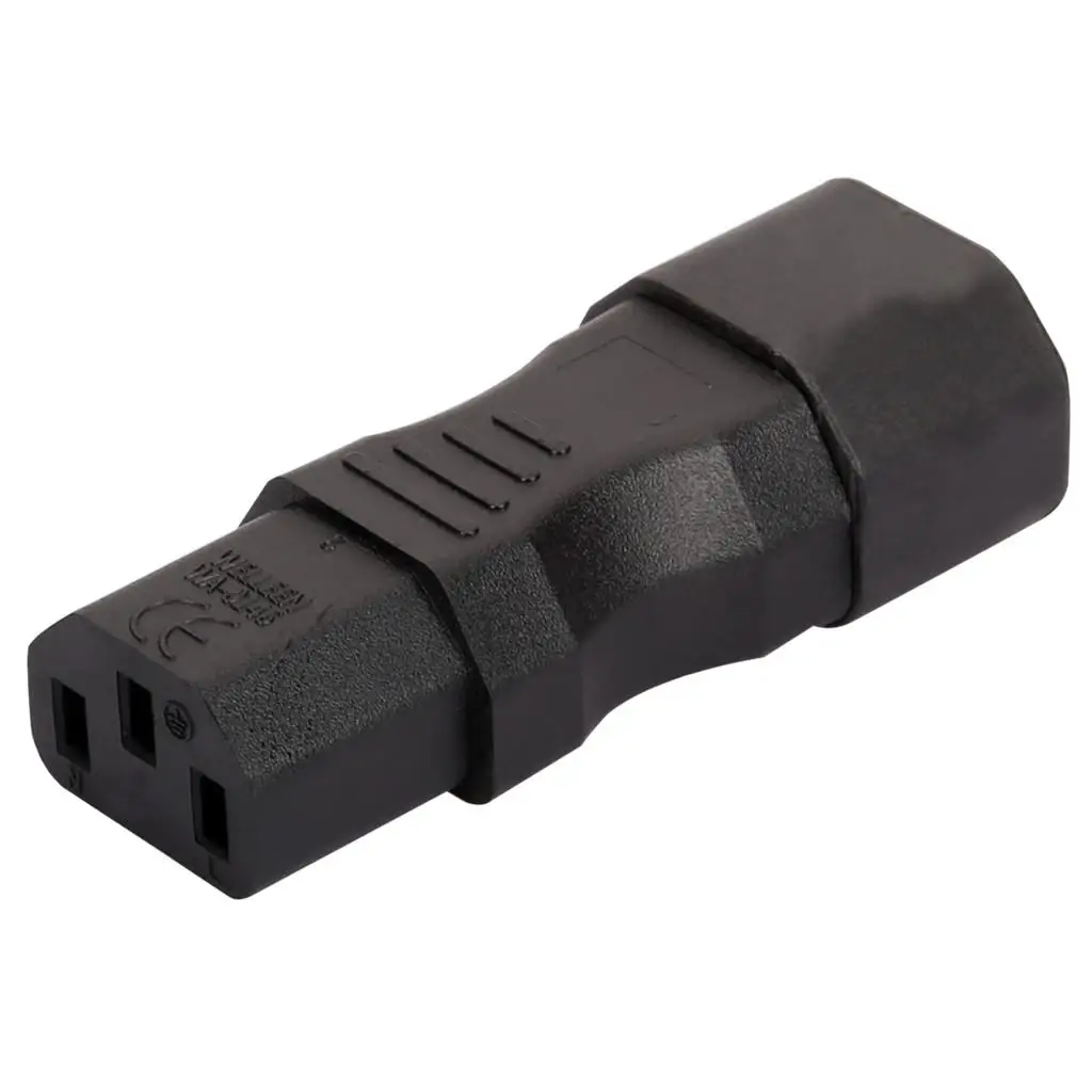 IEC320-C14 To IEC 320 C13 Female Clover Power Cord Power Cable Adapter For