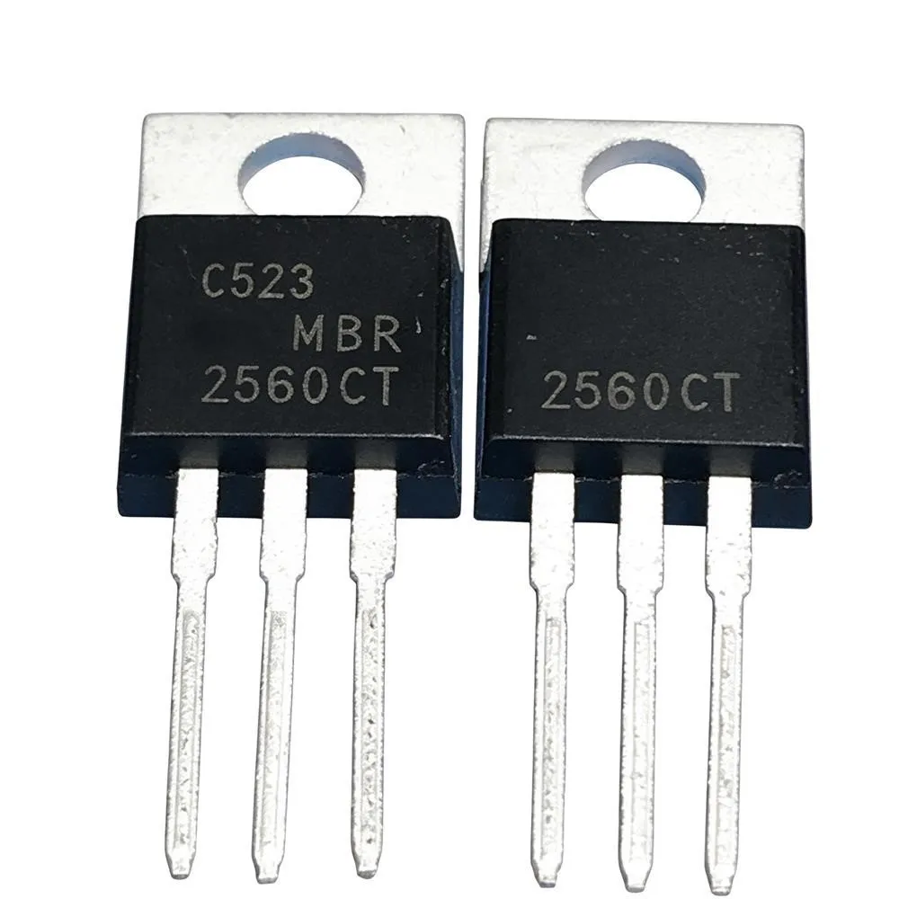 5PCS MBR2560CT 60V 25A IRLB8314 30V 120A NCEP12T11 2SK3561 K3561 500V 8A CT40TMH-8 400V 200A TF15S65 AOTF15S65 650V 15A