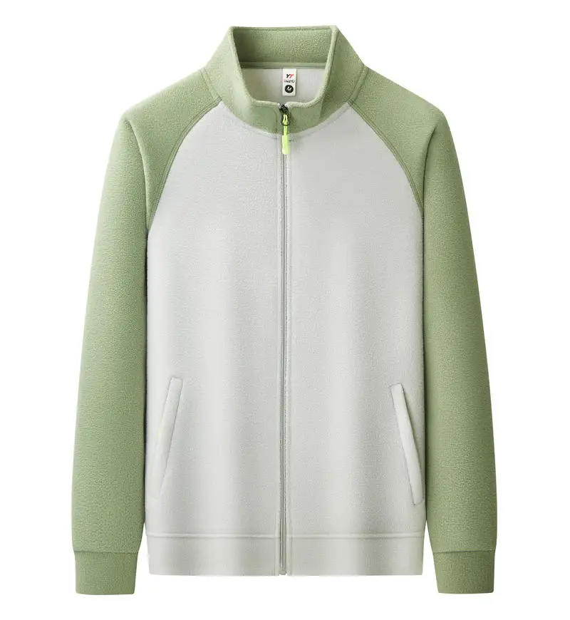 2026 New Fashion Multi-color Standing collar fleece winter coat Daily wear work uniform for coffee shop custom logo