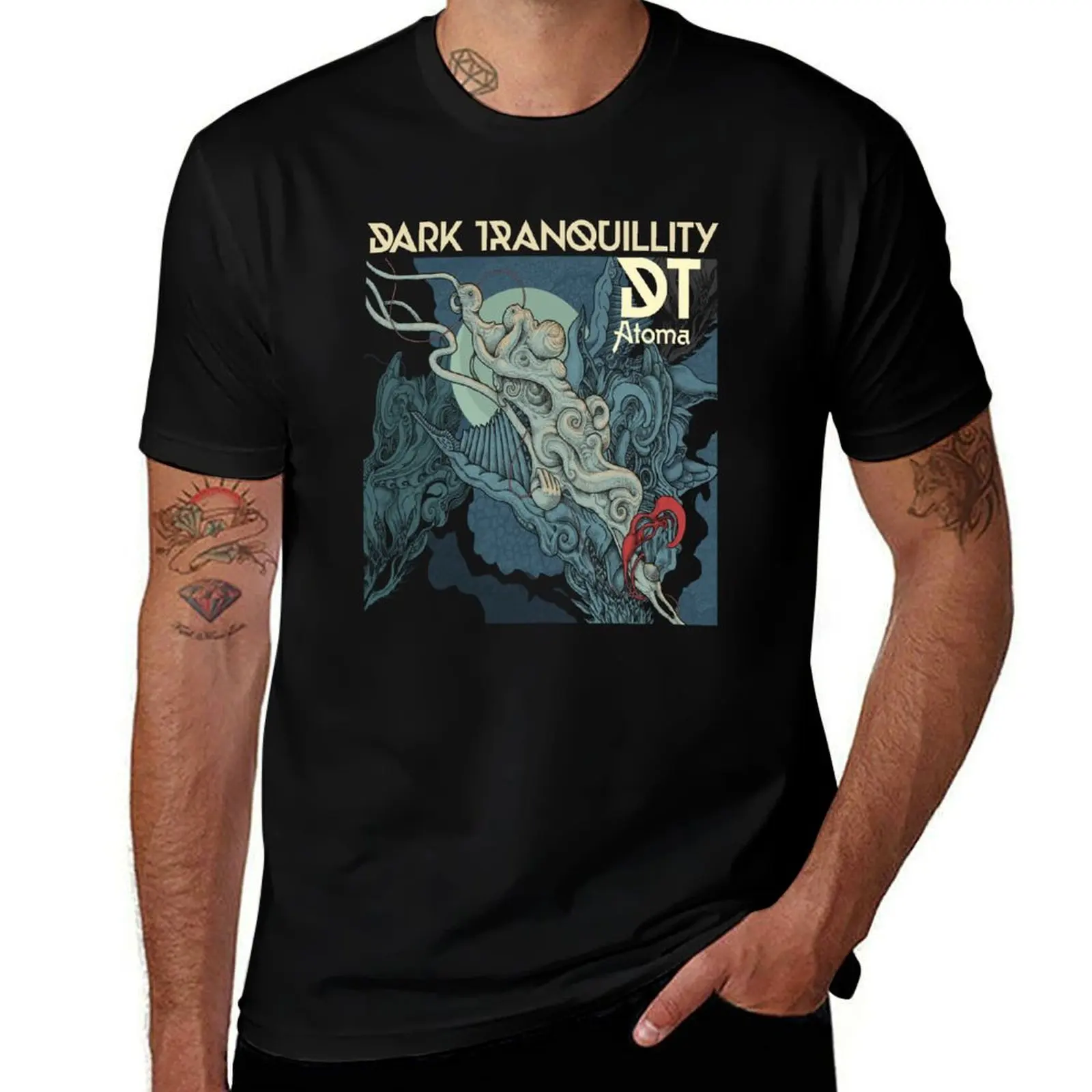 Dark Tranquillity Atoma T-Shirt Plus Size Loose Fit T-Shirt