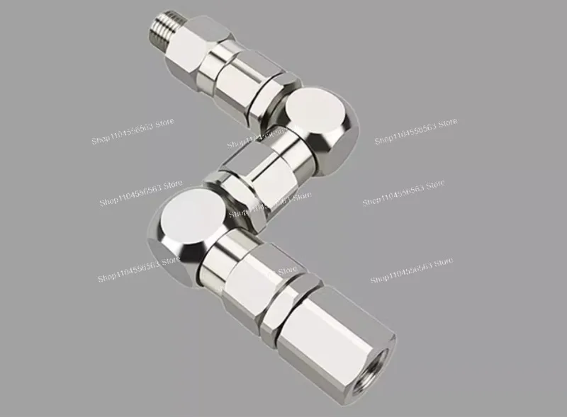 Z-type Rotary Joint 6500PSI 1/4 1/2 3/8 1Pc Sprayer Pump Accessory Stainless Steel 360 Rotation Sprayer Pump Accessory