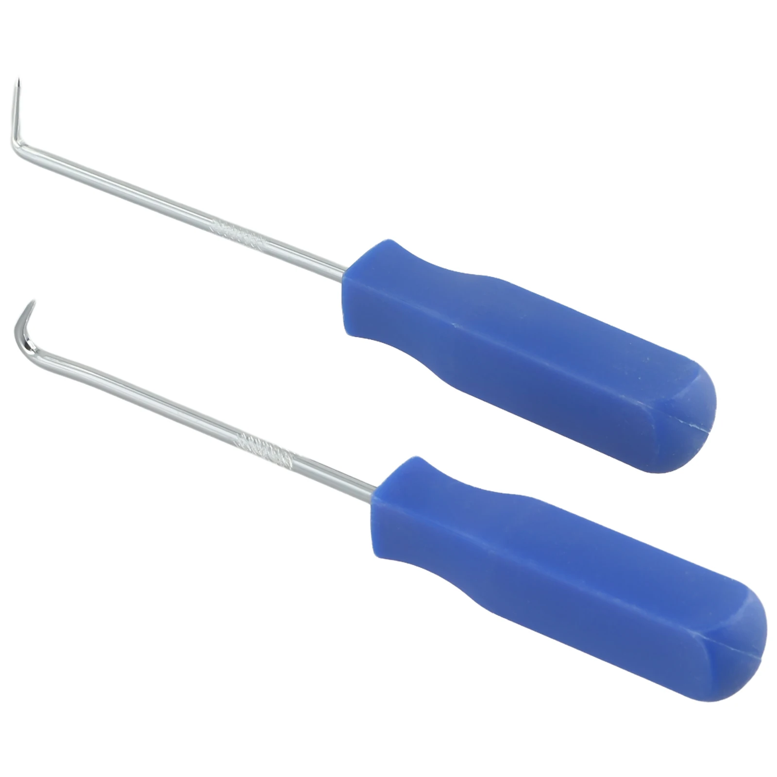 Alat Tangan Pick Mobil Sempurna untuk Insinyur Kait 90 Derajat Pegangan Plastik Pegangan Keras Poros Baja Keras Cincin O Kait 45 Derajat Baru