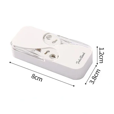 Plastic Automatic Portable Teeth Flosser Storage Box Floss Pick Dispenser Convenient Practical Great For Traveling Camping