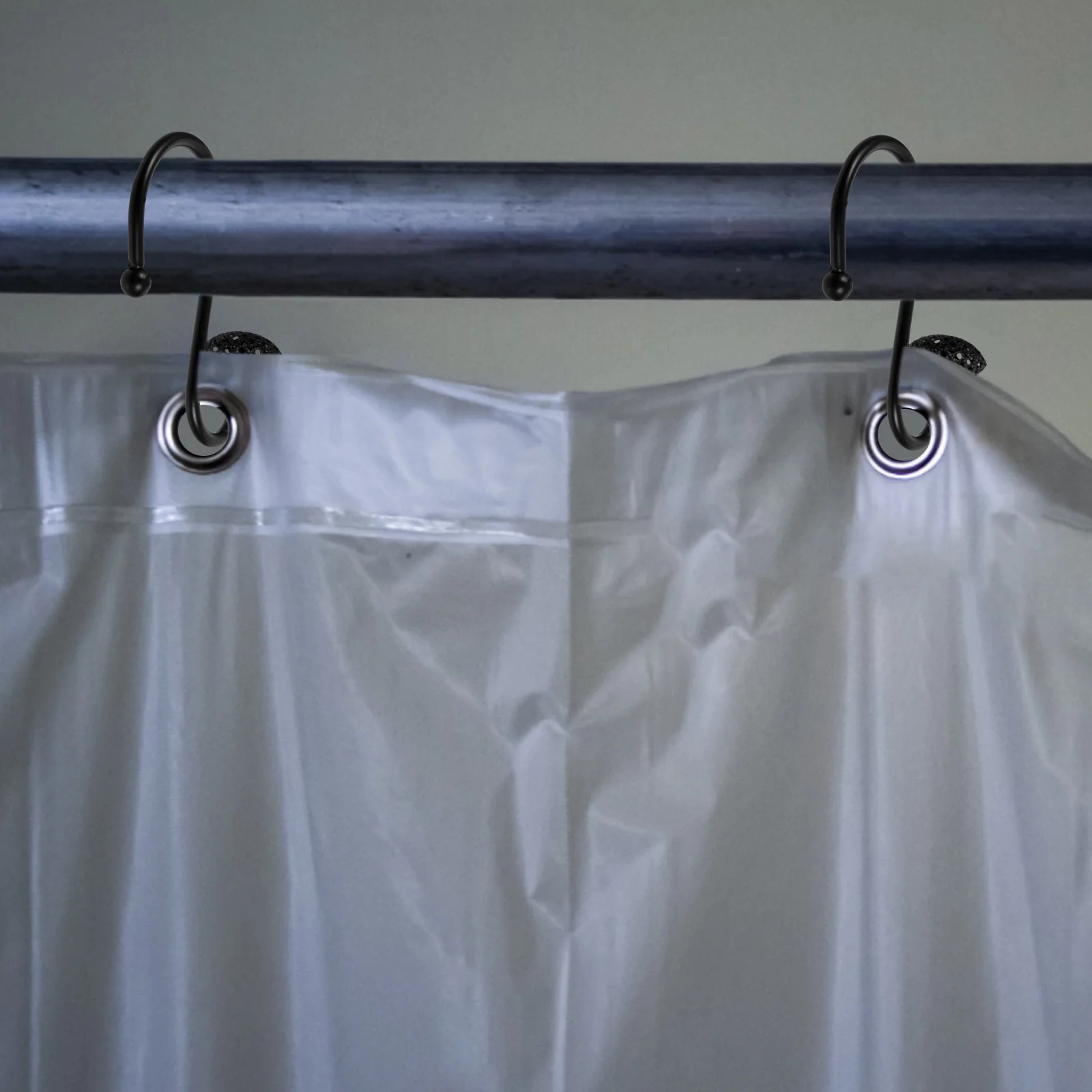 12 قطعة S بيند دش الستار السنانير الصلبة الحديد عقد قوي قابلة لإعادة الاستخدام سهلة الشريحة للحمام غرفة نوم الستائر الحديثة الحد الأدنى نمط #2