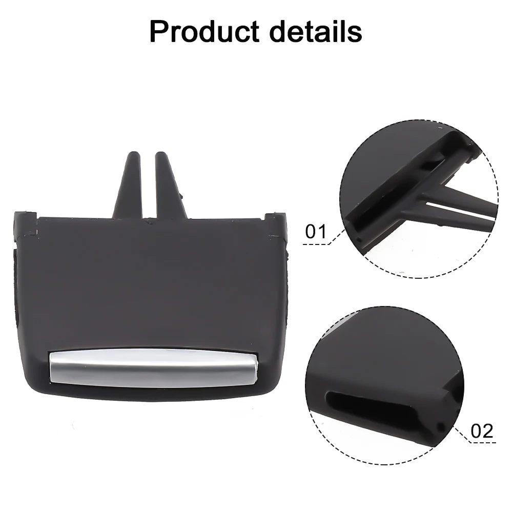 

Adjustment Buckle Air Vent Outlet Tab 1PC Black Replacement 31366914 For Volvo XC90 2019-2023 For Volvo XC90 2019-2023