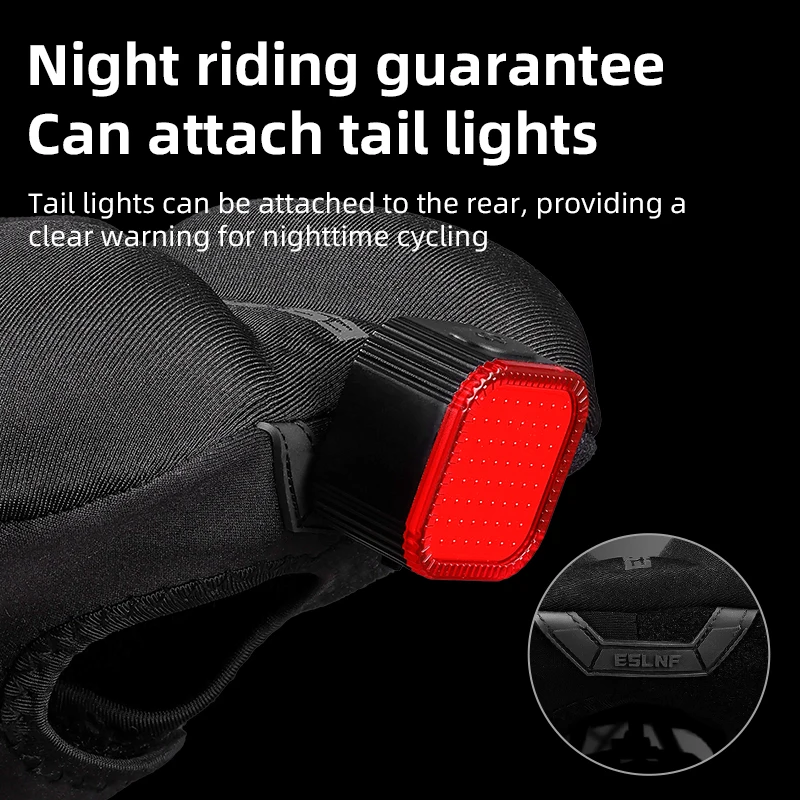 غطاء سرج الدراجة المريح القابل للتنفس من ESLNF - وسادة مقعد من إسفنج السيليكون مع غطاء للمطر، ملحقات ركوب الدراجات على الطرق MTB