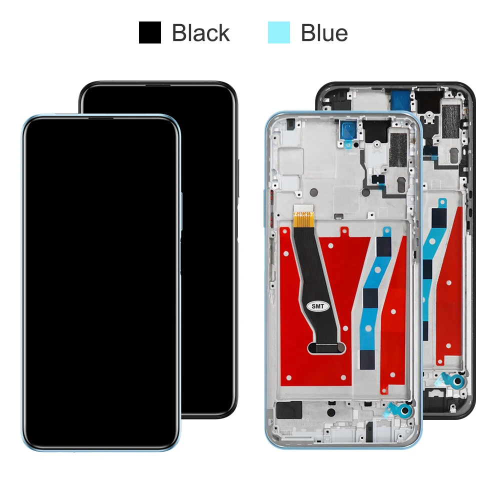 6.59\'\' Display Replacement With Frame For Huawei Y9S LCD Display Touch Screen Digitizer Assembly For Huawei Y9 S Screen