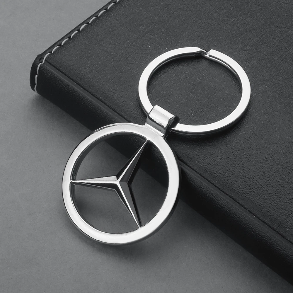 Car 3D Metal Styling Keychain Auto Key Chain Rings Fob Accessories For Mercedes Benz AMG A B C E R G S Class GLC GLA GLK CLA GLB