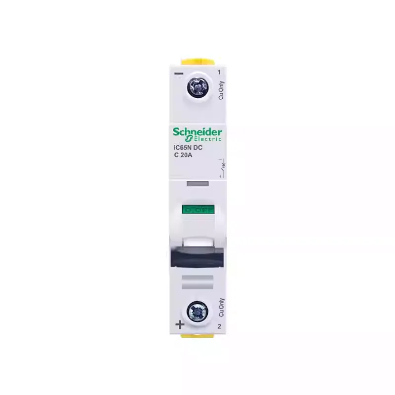 Schneider DC Circuit Breaker IC65N-DC 2p1P Air Switch C6A16A10A20A63A Schneider Automatic Transfer Switch, Leakage Protector