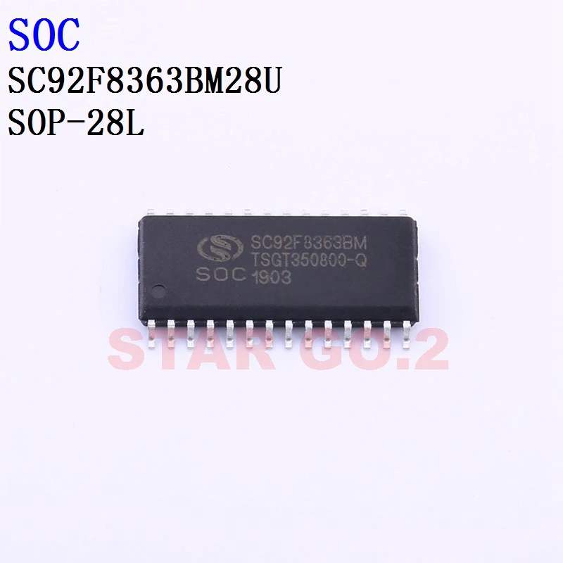 

10PCSx SC92F8363BM28U SC92F8463BM28U SOC Microcontroller