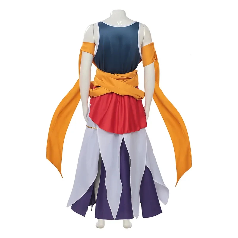

A;3\v,7'd/Record of Ragnarok Buddha Cosplay Costume Same Vest Silk and Accessory for The Character Halloween Stac;4'b,7'm\1/