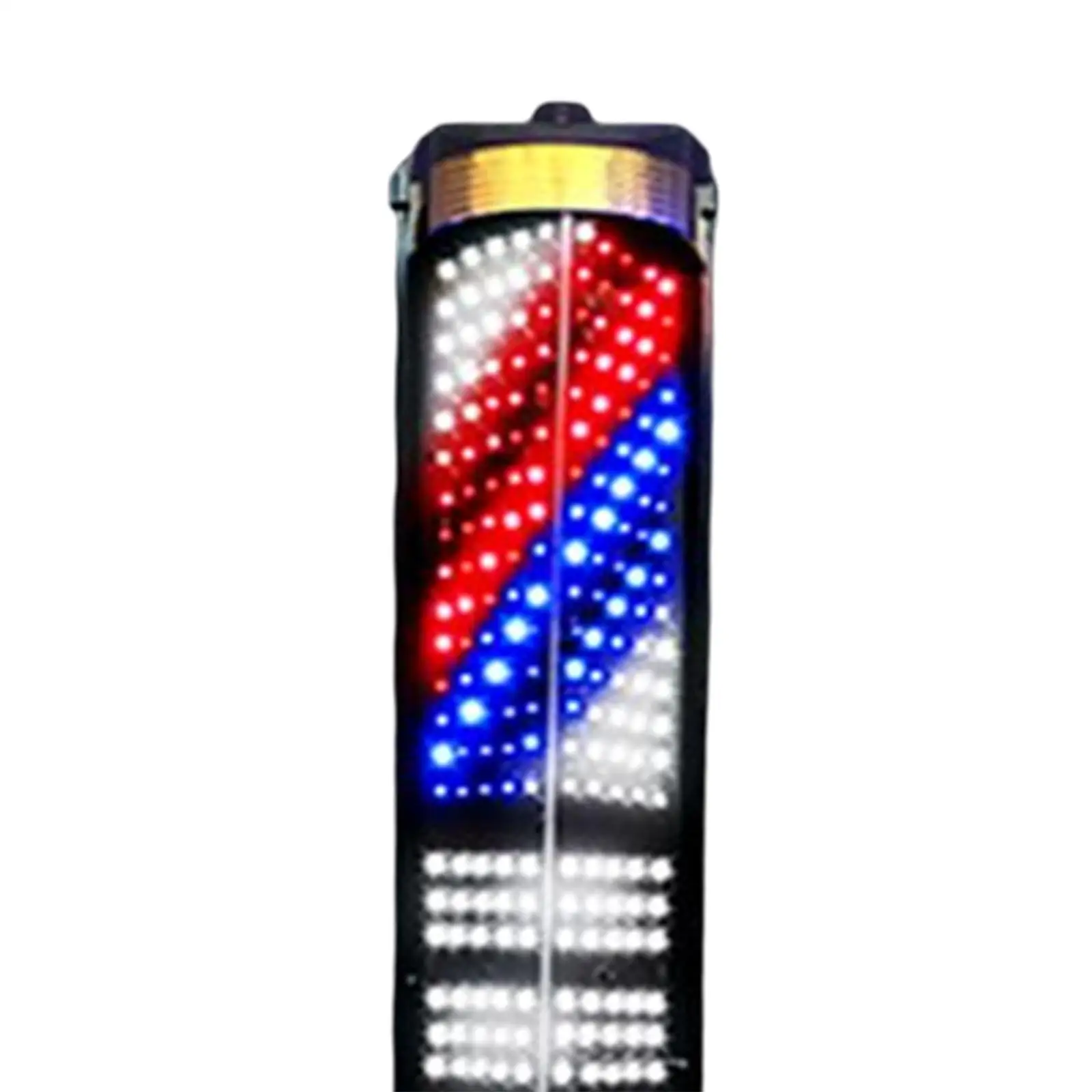 LED Rotating Barber Pole Light Illuminated Light Barber Shop Signs for Hair Salon