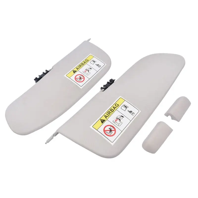 Durable-Sun Visor Sunshade Kit For Citroen C3 II 2009 - 2016 Without Lights 1613251480 ABS Replacement Sunshade Shade Board