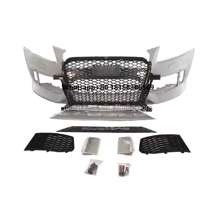 

High Quality Auto Body Parts for Au-di Q5 RSQ5 Style Front Bumper Grille Upgrade Made of PP Material