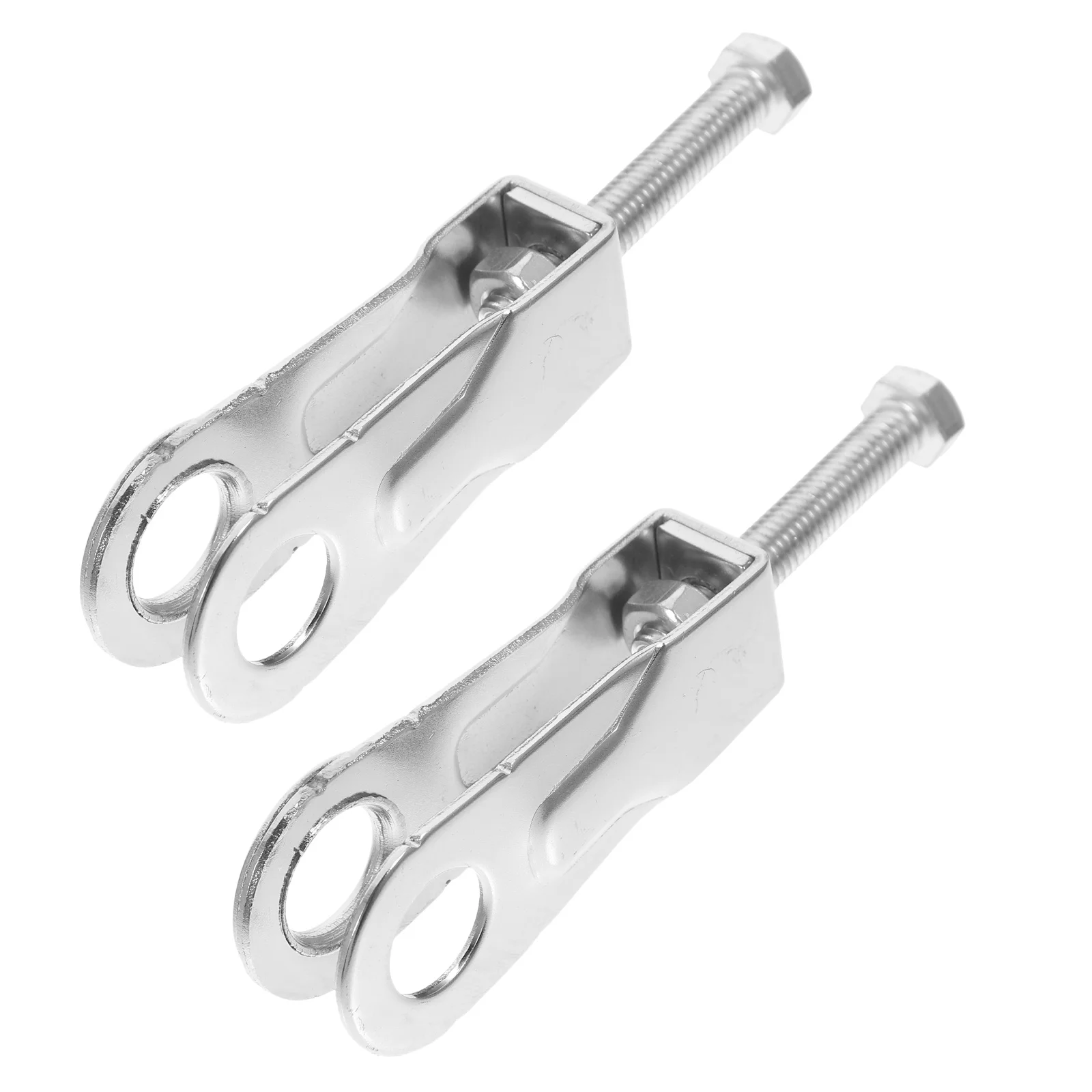 2 قطعة أداة ضبط الموتر القابلة للتعديل لضيق مثالي عملية سهلة متينة وموثوقة لسلسلة الدراجات النارية أدوات سلسلة الموتر #3