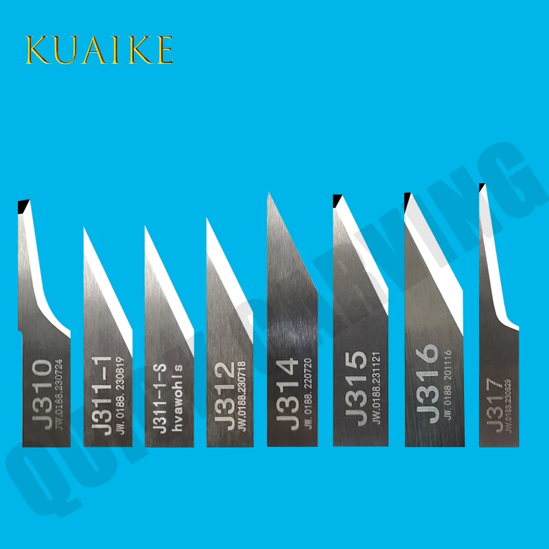 10PCS JWEI Vibrating Knife Oscillating Blade CNC Machine Cutting Blade JWEI J310 J311-1 J311-1-S J312 J314 J315 J316 J317