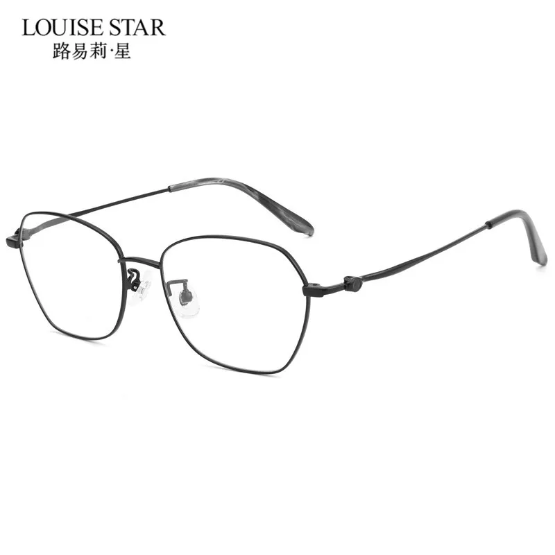 Multi colored fashionable women's prescription glasses for myopia and astigmatism, customizable data, non spherical resin
