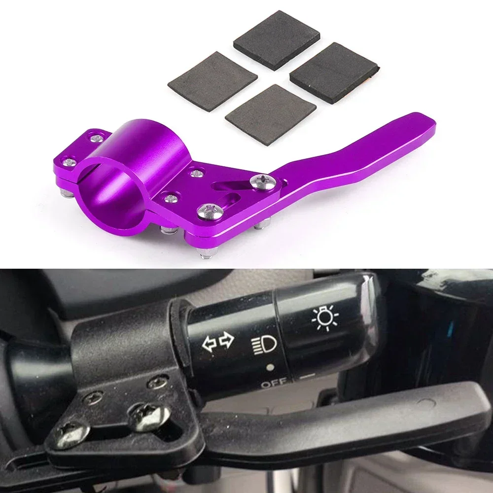 Aluminum Adjustable Position Turn Signal Lever Extension Rod Kit Universal Car Steering Wheel Styling Kit