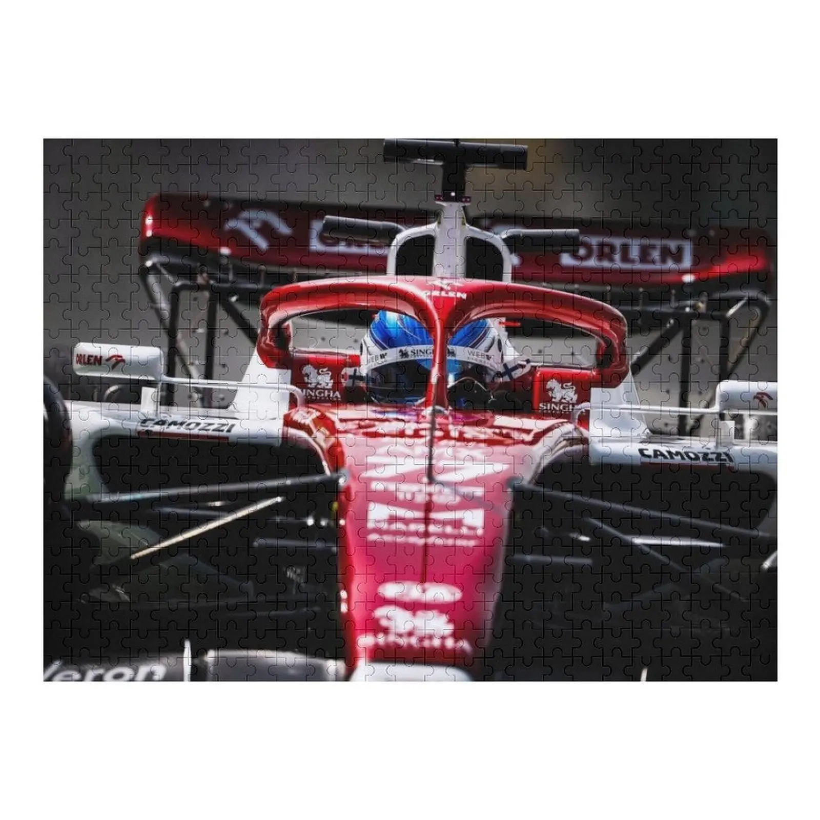 

Valtteri Bottas 4#300922 Jigsaw Puzzle Personalized Name Wooden Animal Puzzle