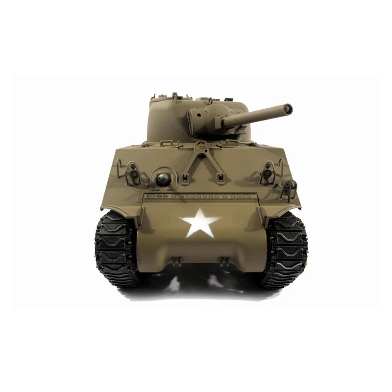 Mato 1/16 Army Green M4A3 Sherman Infrared Ver KIT RC Tank 1230 Barrel Recoil RC Model TH00674