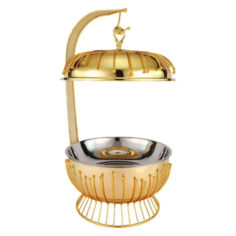 Rust steel hanging furnace bead point hanging cover dining furnace restaurant suitable for wrought iron light luxury European