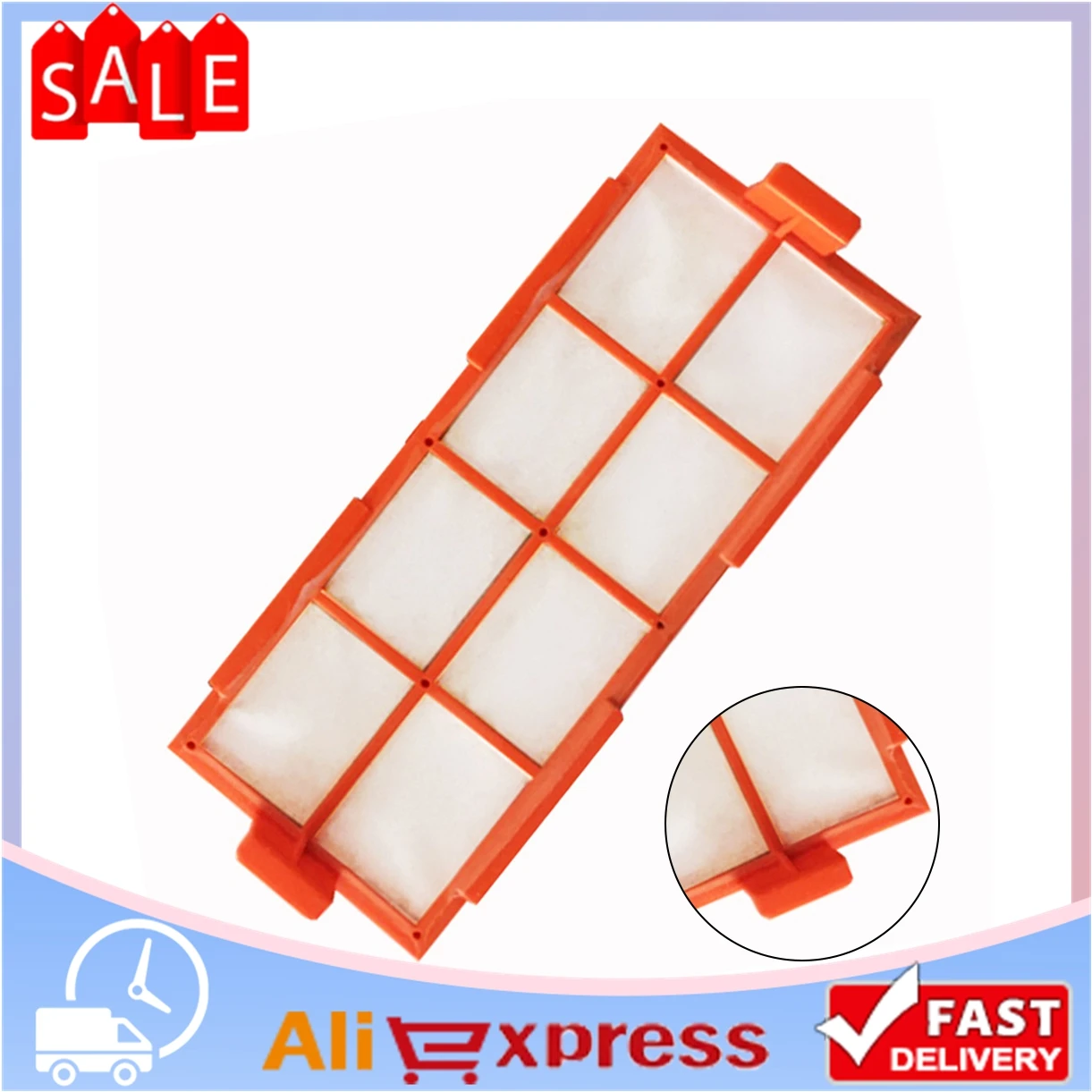 Vacuum Cleaner Primary Filter For Tefal Explorer X-Plorer 20/40/50/75 Serie RG6871/RG7267/RG7365 RR 6825 RR 7267 RR 7387 RG7687