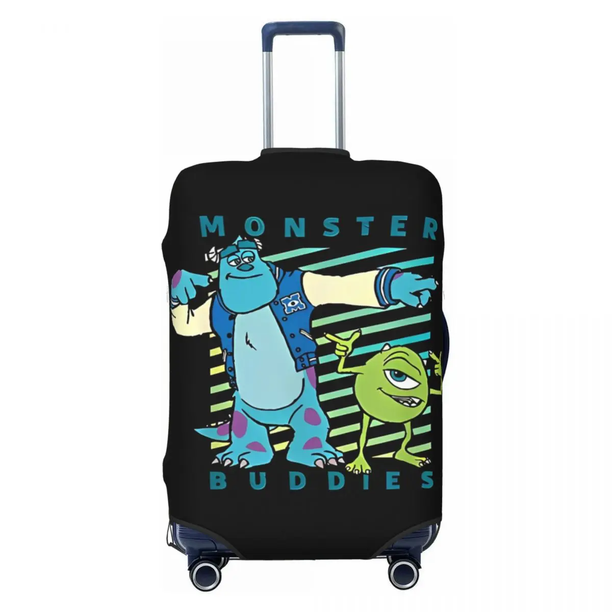 

University Monsters Inc Suitcase Cover Practical Business Protection Luggage Accesories Flight