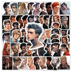 Cute Handsome Man Stickers Male Elf Pointy Ears DIY Gift Toys Waterproof Decal for Scrapbook Notebook Phone Luggage Decorative
