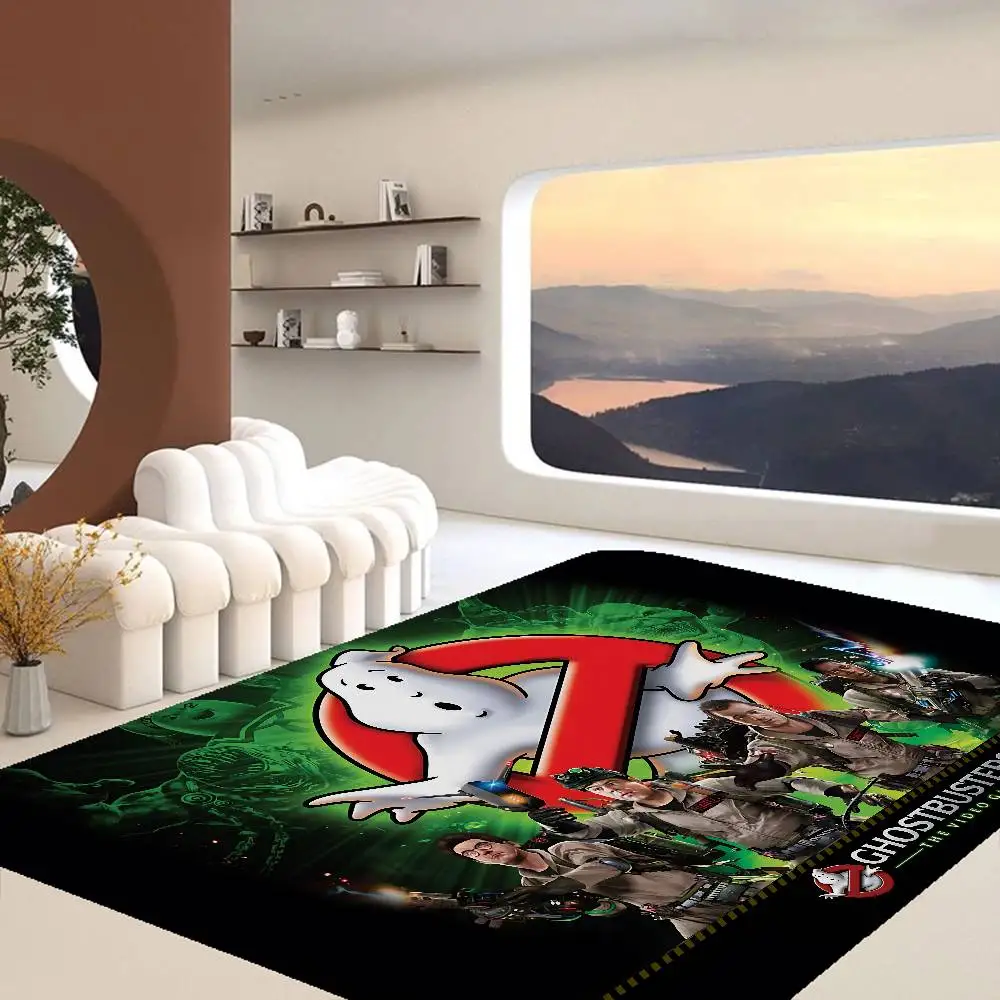 Movie G-Ghostbusters Kitchen Mat Nordic Style Bedroom Living Room Doormat Home Balcony Anti-Slip Welcome Rug