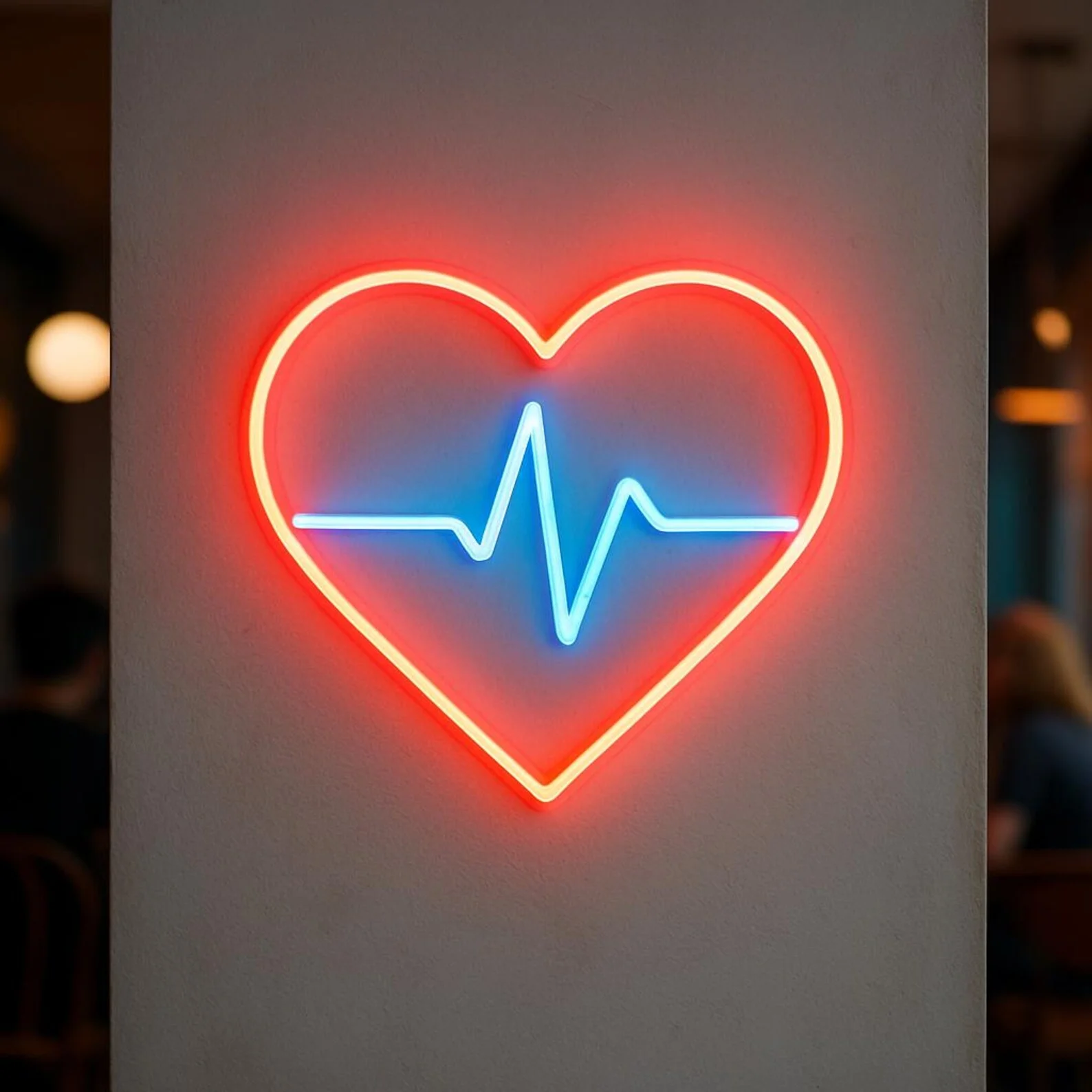 심장 모양의 카디올린 네온사인, 일반 병원 조명, 의학 LED 사인, 의사에게 선물하기 좋은 아이디어