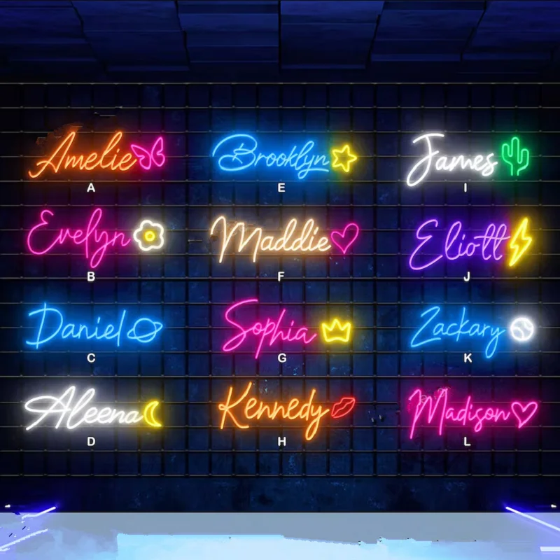 Led Neon Sign Can Personalized Neon Signs Custom Neon Usd For Wedding Birthday Party Business Sign