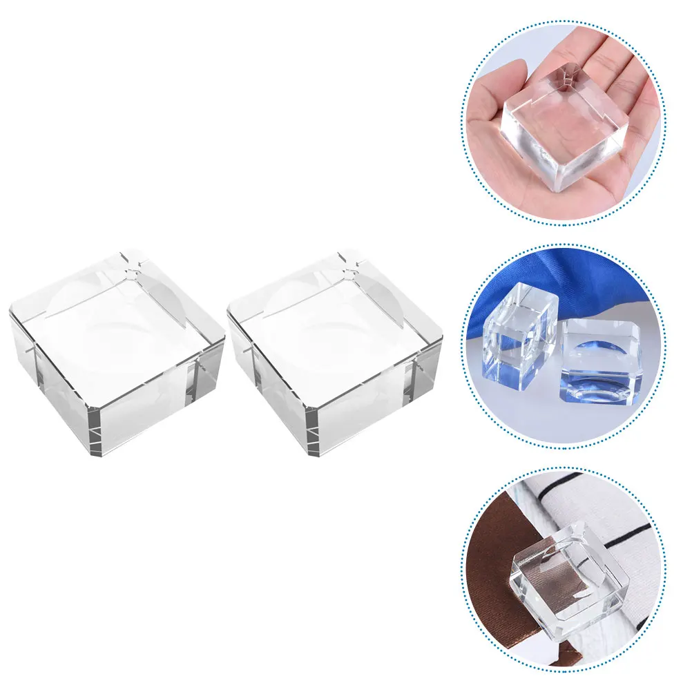 

2pcs Crystal Ball Base Retro Trapezoid Stand For Sphere Display Holder Home Decor Living Room Bedroom Decoration Stone Art Craft