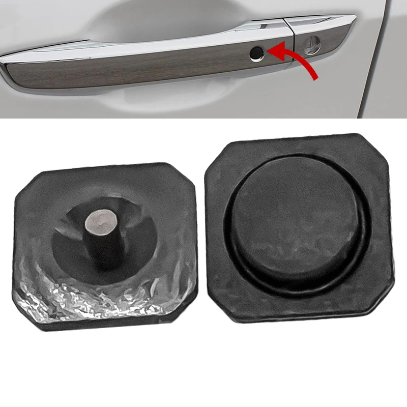 For Honda Civic 2016 2017 2018 2019 2020 Exterior Door Handle Induction Button Rubber Pad Power Smart Button Rubber Cover